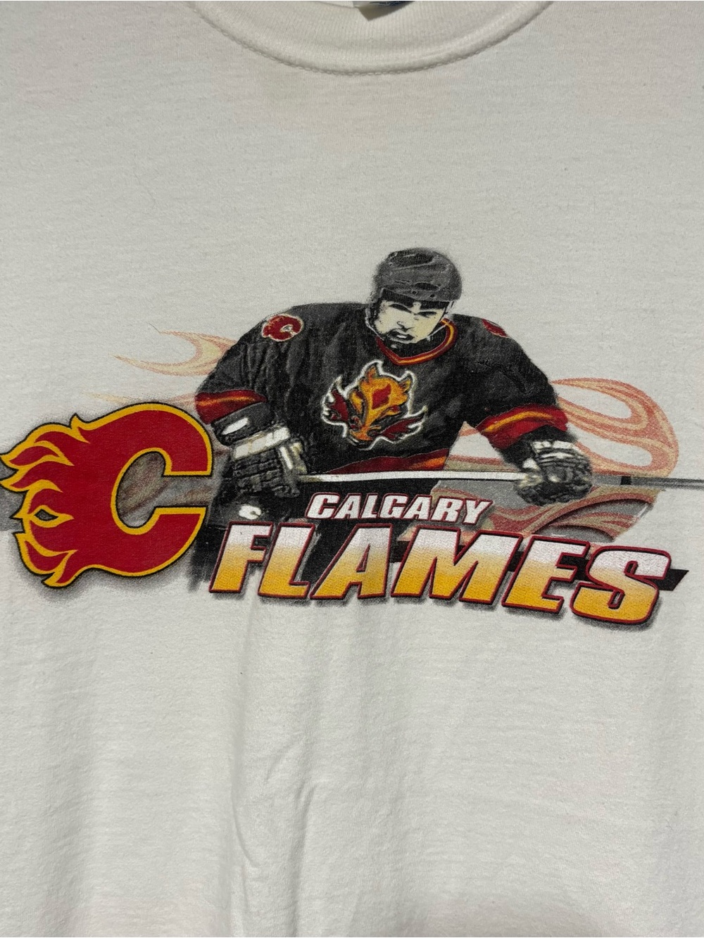 Calgary Flames M&O Knits Heavyweight
Graphic T-Shirt - XL - Picture 2 of 7